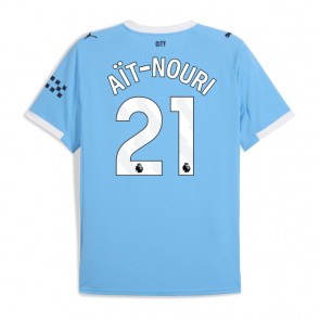 Manchester City Rayan Ait-Nouri #21 Domaci Dres 2025-26 Kratak Rukavima